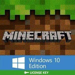Minecraft: Windows 10 Edition (PC ONLY, ACTIVATION KEY ONLY, FULL GAME, NO BOX) מיינקראפט המקורי!